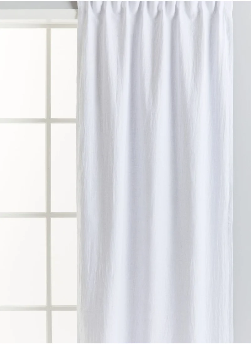 اتش اند ام 2-Pack Linen Blackout Curtain Lengths