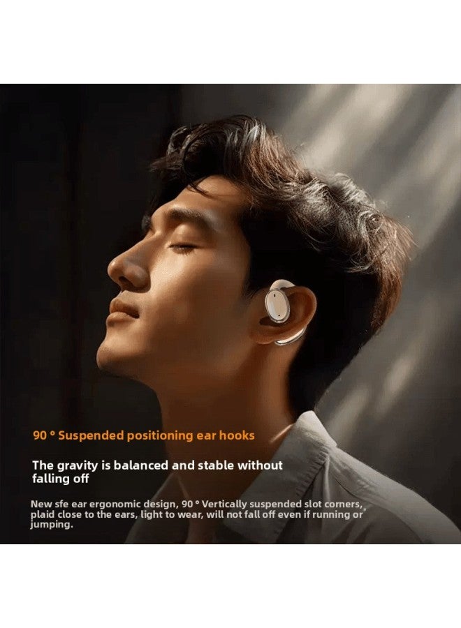 Bluetooth Smart Translation Headset Two-way Dialogue Simultaneous Translation Machine Voice Real-time Translation Bluetooth GT730-Color:Champagne Color  - Image 4