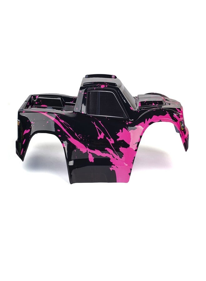 SummitLink Custom Body Muddy Hot Pink Style Compatible for V1 Traxxas Maxx 1/10 4X4 4WD Truck Shell Cover(Truck not Included) MX-MHP-01 - Image 3