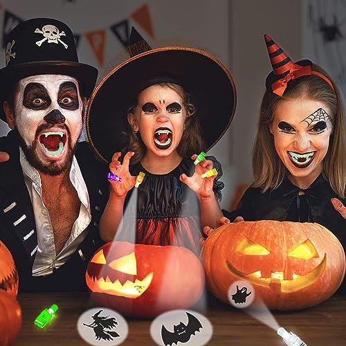 Bamamon Halloween Party Favors for Kids, 36Pcs Light Up Finger Lights Halloween Goodie Bag Toys Stuffers Fillers Bulk Treats Non Candy for Hal loween Classroom Prizes Gifts Favors Trick or Treat Toys - Image 4