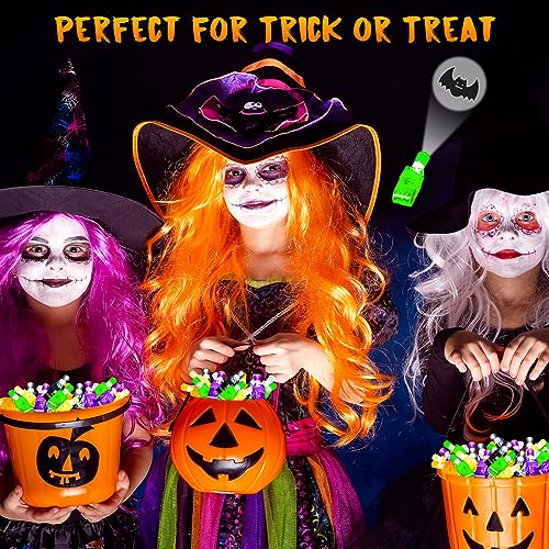 Bamamon Halloween Party Favors for Kids, 36Pcs Light Up Finger Lights Halloween Goodie Bag Toys Stuffers Fillers Bulk Treats Non Candy for Hal loween Classroom Prizes Gifts Favors Trick or Treat Toys - Image 3