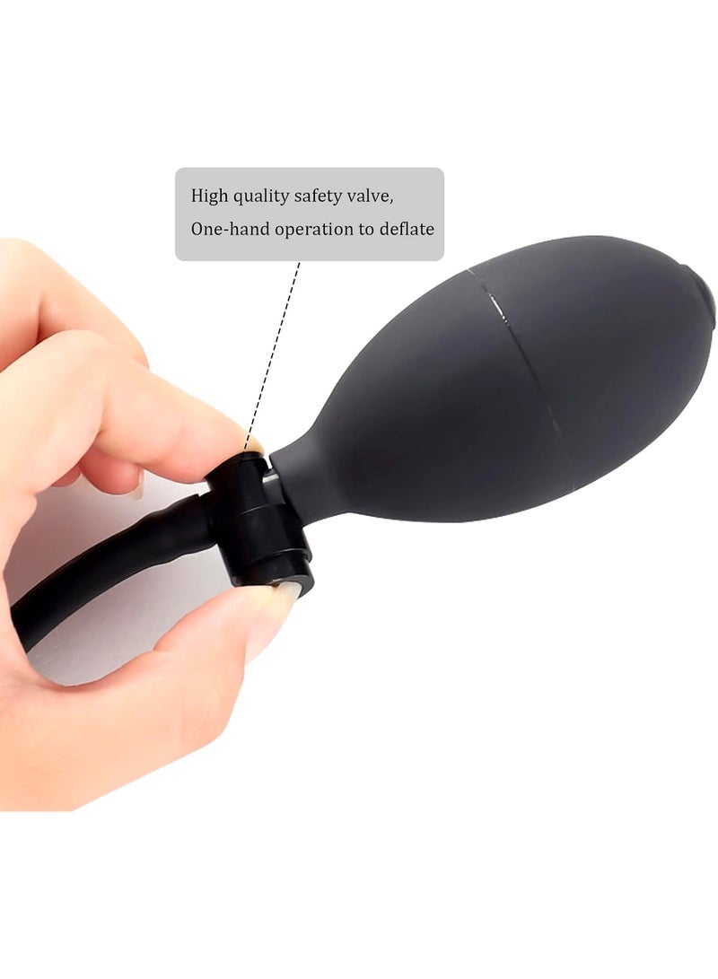 2 Pcs Air Wedge Bag Pump Professional Leveling Alignment Tool Inflatable Shim Bag, Max Load 300 Pounds Pressure - Image 4