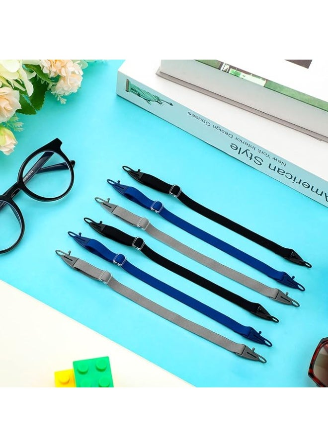 6 Pack Kids Eyeglass Strap Adjustable Glasses Strap Kids Eyeglass Strap Eyeglass Band Sports Glasses Strap - Image 2