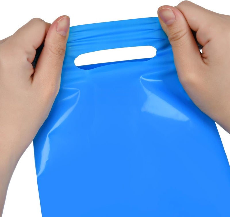 24 PCS Plastic Party Favor Small Gift Bags - 6"x8" Goodie Bags for Kids' Birthday Party, Thanksgiving, Christmas, Halloween, Multicolor - Image 5