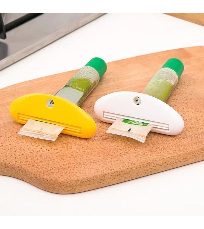 7pcs Manual Toothpaste Squeezer Set Large Facial Cleanser And Toothpaste Dispenser With Press Mechanism Mixed Colors - Image 2