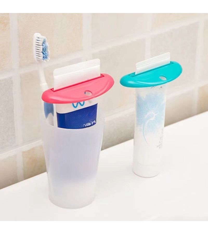 7pcs Manual Toothpaste Squeezer Set Large Facial Cleanser And Toothpaste Dispenser With Press Mechanism Mixed Colors - Image 4