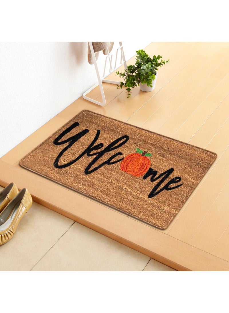 Bluejw حصيرة باب داخلية متينة لحصائر الأبواب الأمامية لمنطقة المدخل غير قابلة للانزلاق تمتص الأوساخ سجادة مدخل حصيرة داخلية قابلة للغسل في الغسالة - Image 1