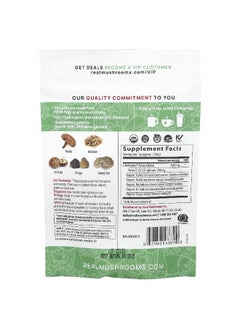 Real Mushrooms Real Mushrooms, 5 Defenders, Organic Mushroom Extract Powder, 1.59 oz (45 g)  - Image 2