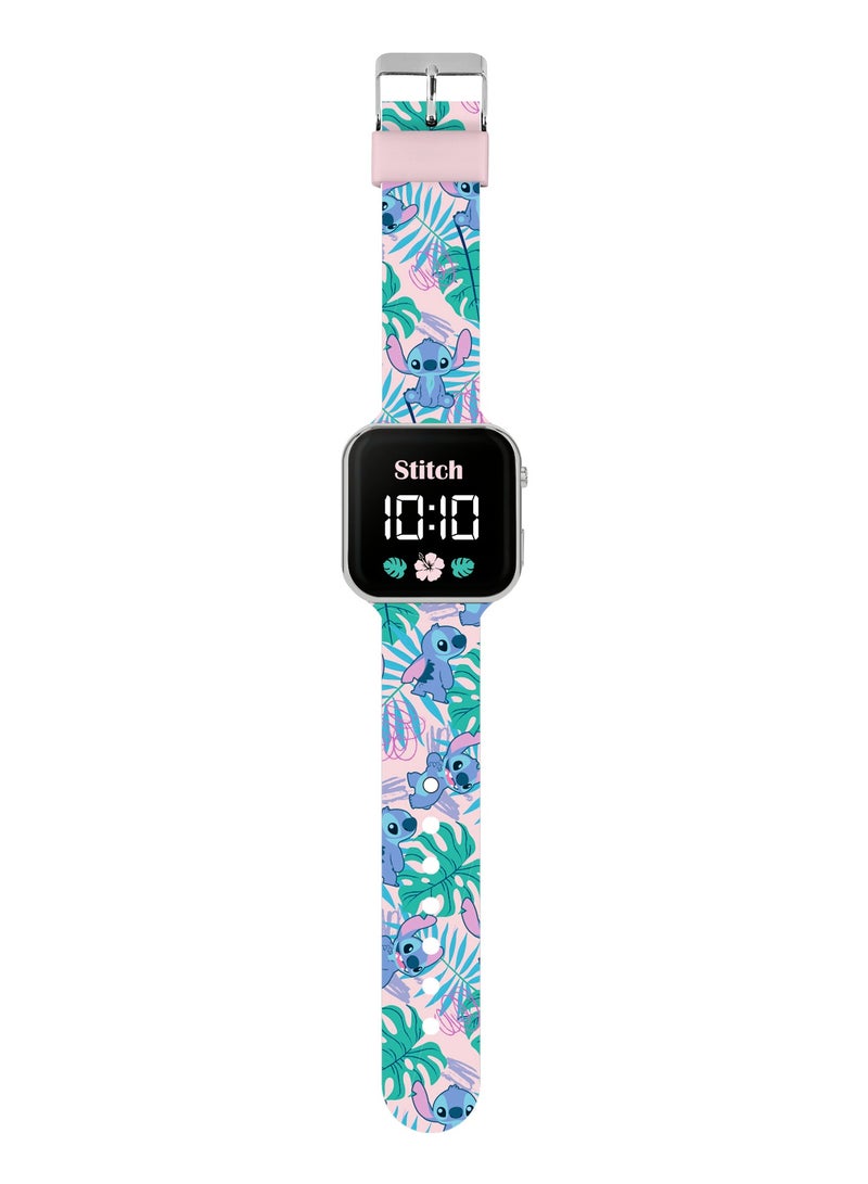 Disney Lilo & Stitch Printed LED Watch - LAS4091  - Image 2