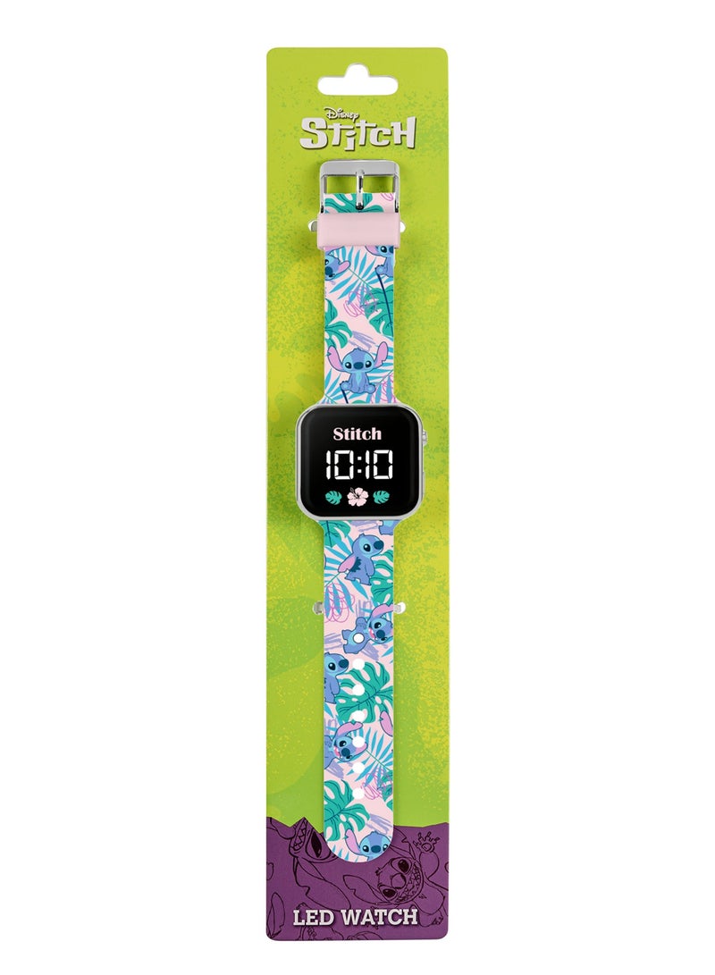 Disney Lilo & Stitch Printed LED Watch - LAS4091  - Image 4
