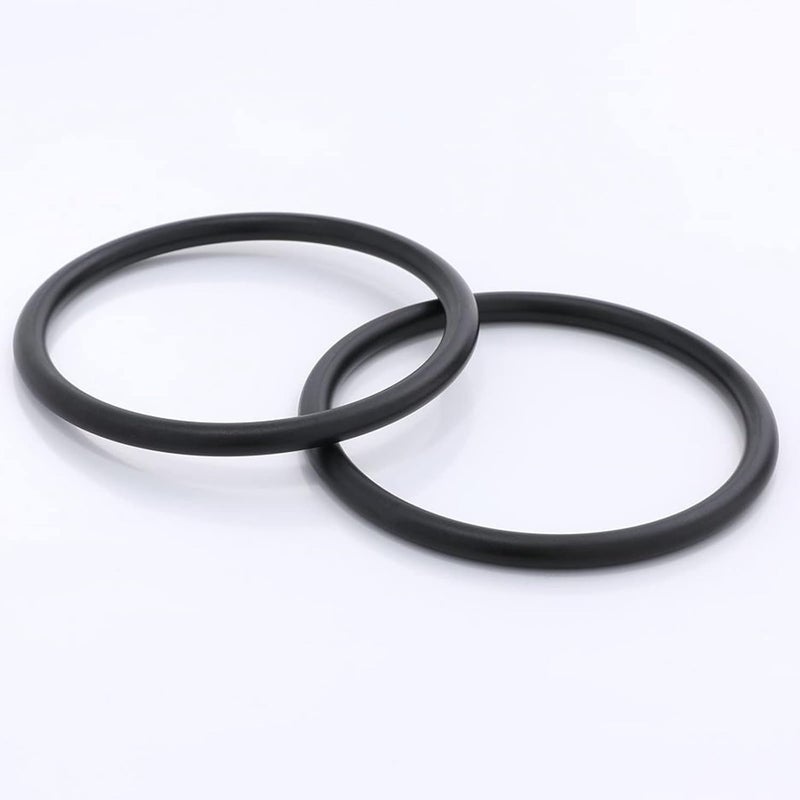 accmor Aluminium Baby Sling Ring 3 inch Soft Wrap Carrier Rings Accessory for Infants Toddlers Newborn Kids (Black) - Image 4