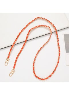 Generic Chic Summer Bag Chain DIY Strap K2161 aluminum chain leather crossbody (Korean pink)  - Image 5