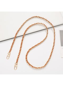 Generic Chic Summer Bag Chain DIY Strap K2161 aluminum chain leather crossbody (Korean pink)  - Image 2