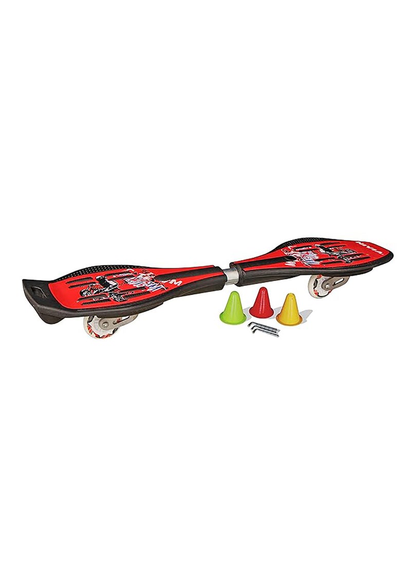 Nivia Snake/Wave Board | Size : 31x8 inch | Material : Polyurethane,Carbon Steel Bearing | Flash Durable  - Image 1