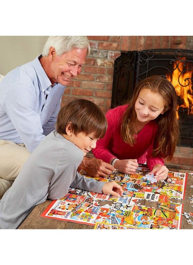 WHITE MOUNTAIN - Puzzles Birdhouse Village 500 Piece Jigsaw Puzzle - Image 1