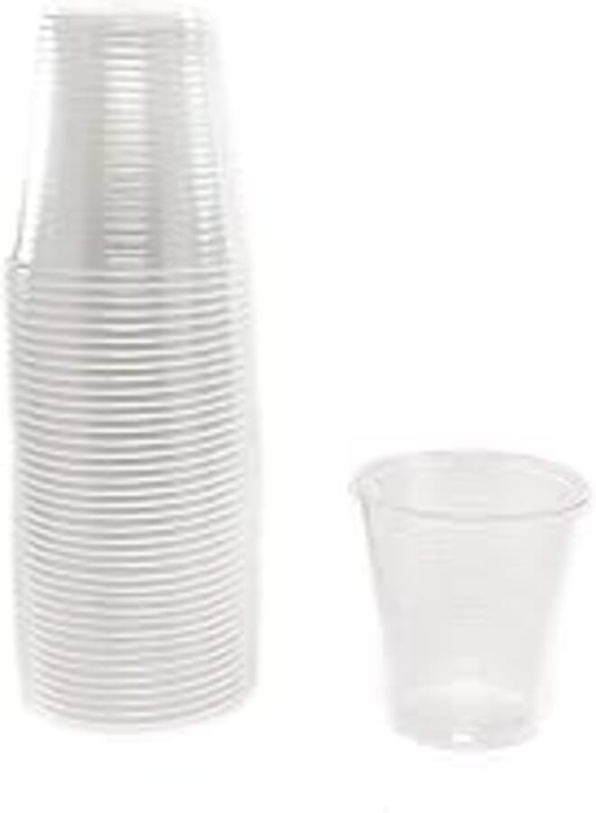 Disposable plastic cup - 100 pcs/water dispenser cups/small