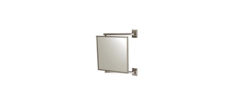 CRL Brushed Nickel 11 x 11 PivotNView Mirror PV11BN