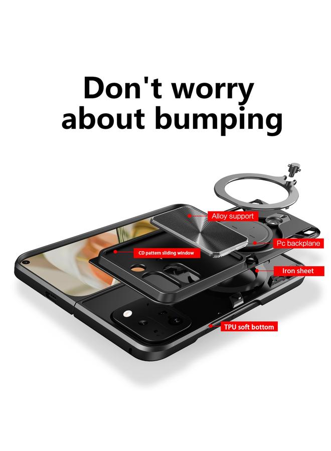 إيروريكس جراب لهاتف Google Pixel 9 Pro قابل للطي مع حامل مغناطيسي منزلق وغطاء كاميرا - Image 3