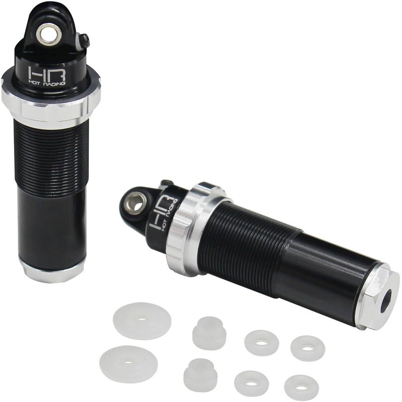 Hot Racing ATF155AF08 Aluminum Threaded Front Bleeder Shock Bodies Arrma 1:10 4x4