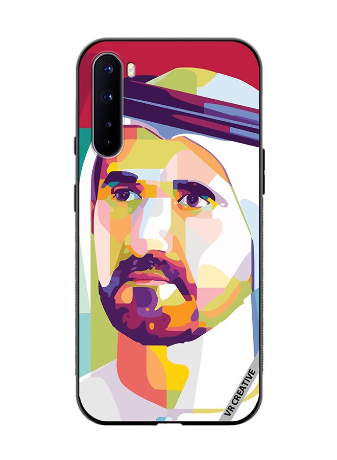 VR CREATIVE Protective Case Cover For OnePlus Nord Sheikh Mohammed Bin Rashid Al Maktoum Design Multicolour - Image 1