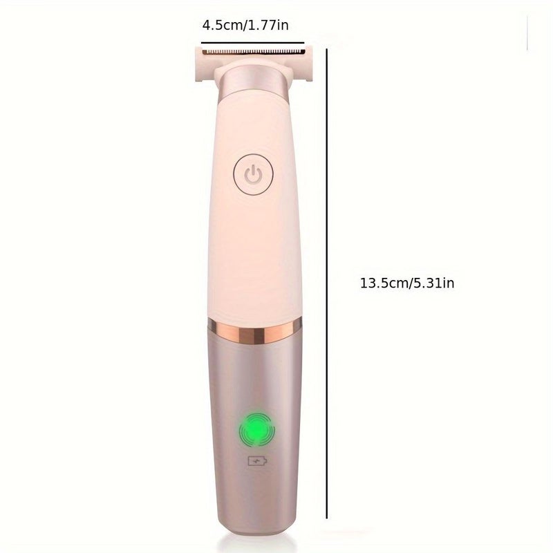 Pink Portable Women's Electric Shaver And Household Shaver - Image 2