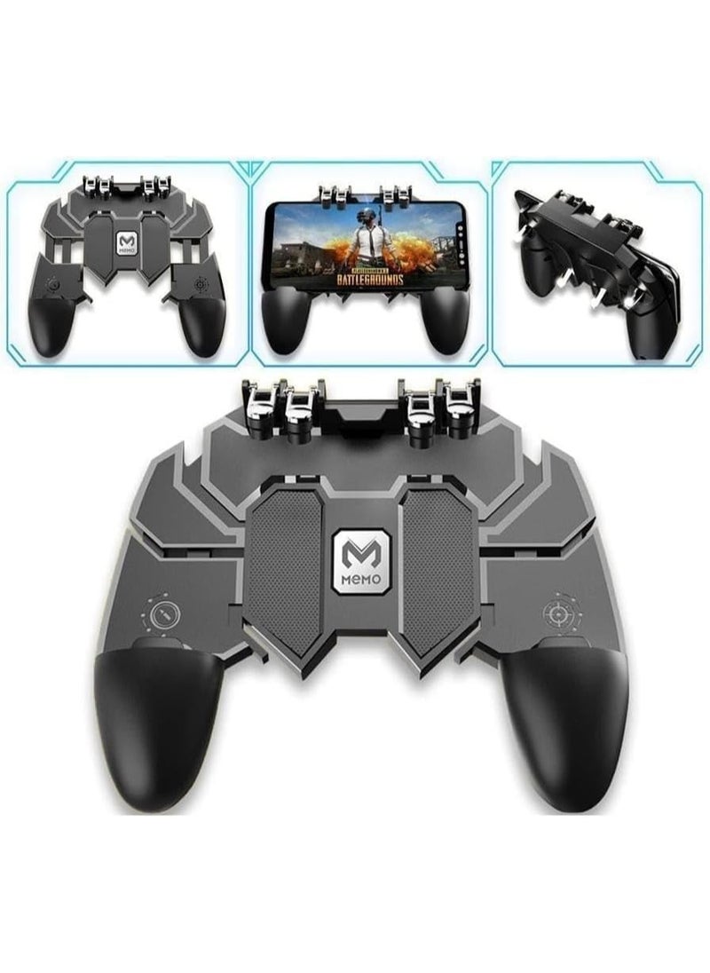 Memo - MEMO AK-66 - PUBG game controller - compatible with all phone devices - ultra-sensitive buttons L1*L2*R1*R2 - ergonomic design suitable for playing for long periods - Image 1