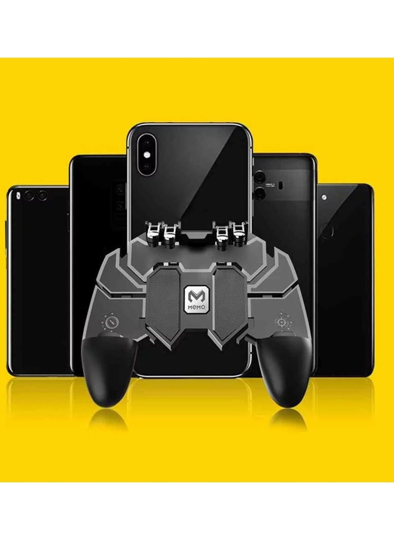Memo - MEMO AK-66 - PUBG game controller - compatible with all phone devices - ultra-sensitive buttons L1*L2*R1*R2 - ergonomic design suitable for playing for long periods - Image 1