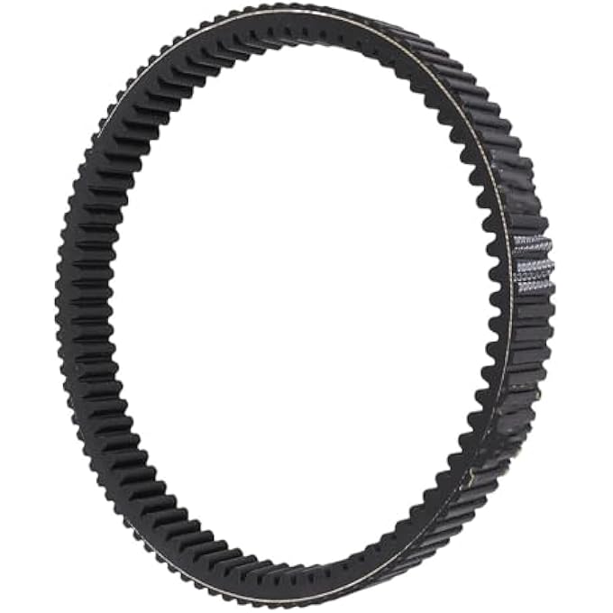 MOTORCYCLE DRIVE BELT, 24827729767 MOTORBIKE BELT DRIVE REPLACEMENT FOR C650GT C650 SPORT, PROFESSIONAL INSTALLATION, MOTORCYCLE PARTS, BLACK - Image 2