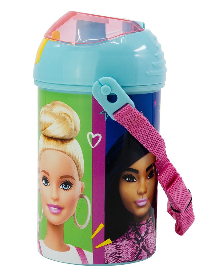 STOR زجاجة ماء ستور كنزين pop up 450 مل باربي Bb22 - Image 1