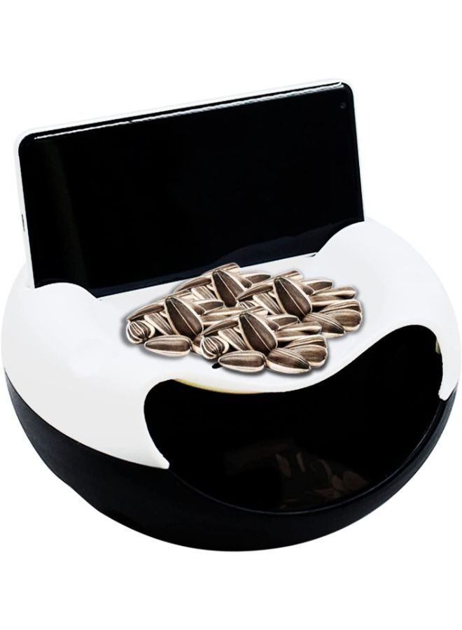 Creative Fruit Dish Snack Bowl With Mobile Phone Holder - Image 3