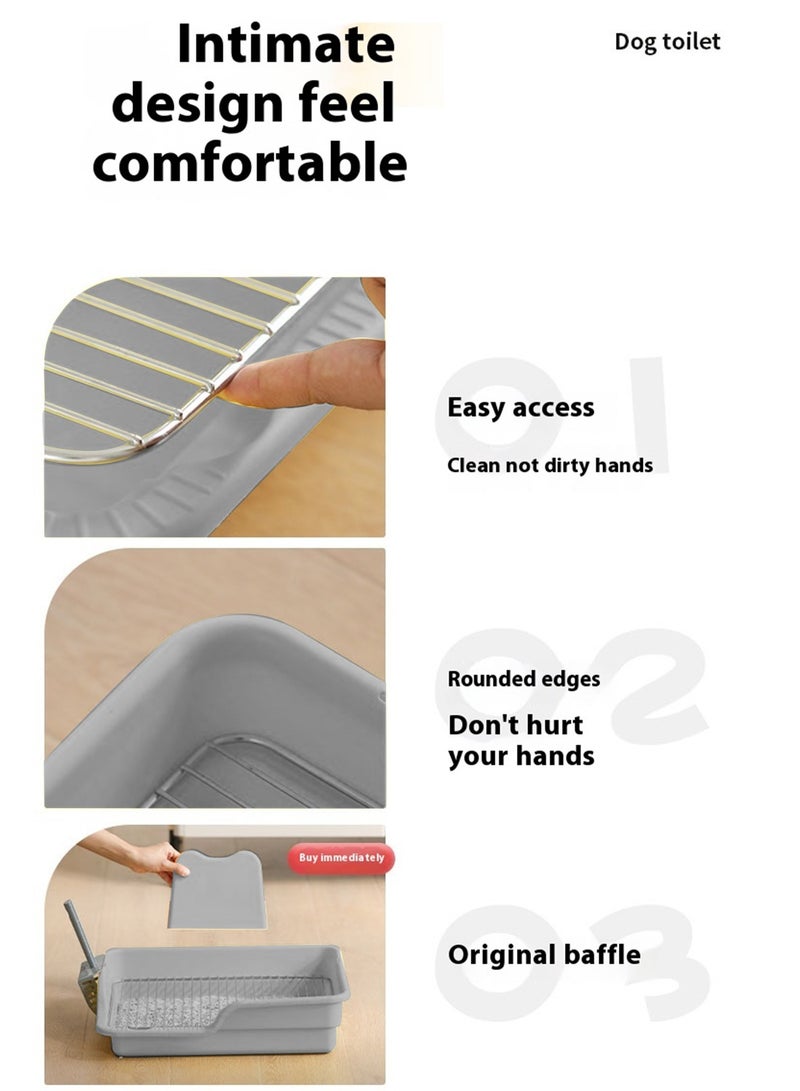 Kidle Dog Toilet Cat Potty Dog Potty Training Pad Puppy Tray Indoor Washable Pet Toilet - Image 4