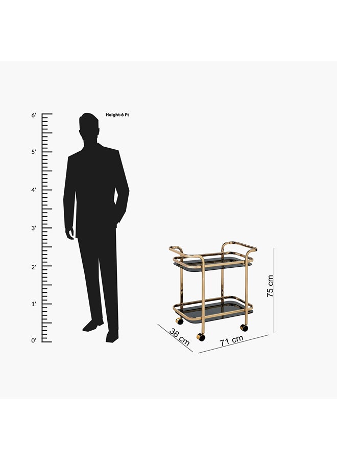 هوم بوكس عربة ضيافة مستويين من ويلويك - Image 5