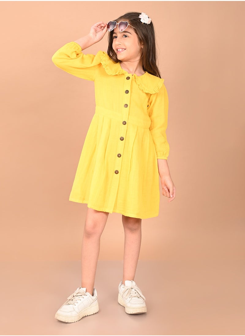 LILPICKS - فستان مطبوع بقصّة واسعة - Image 1