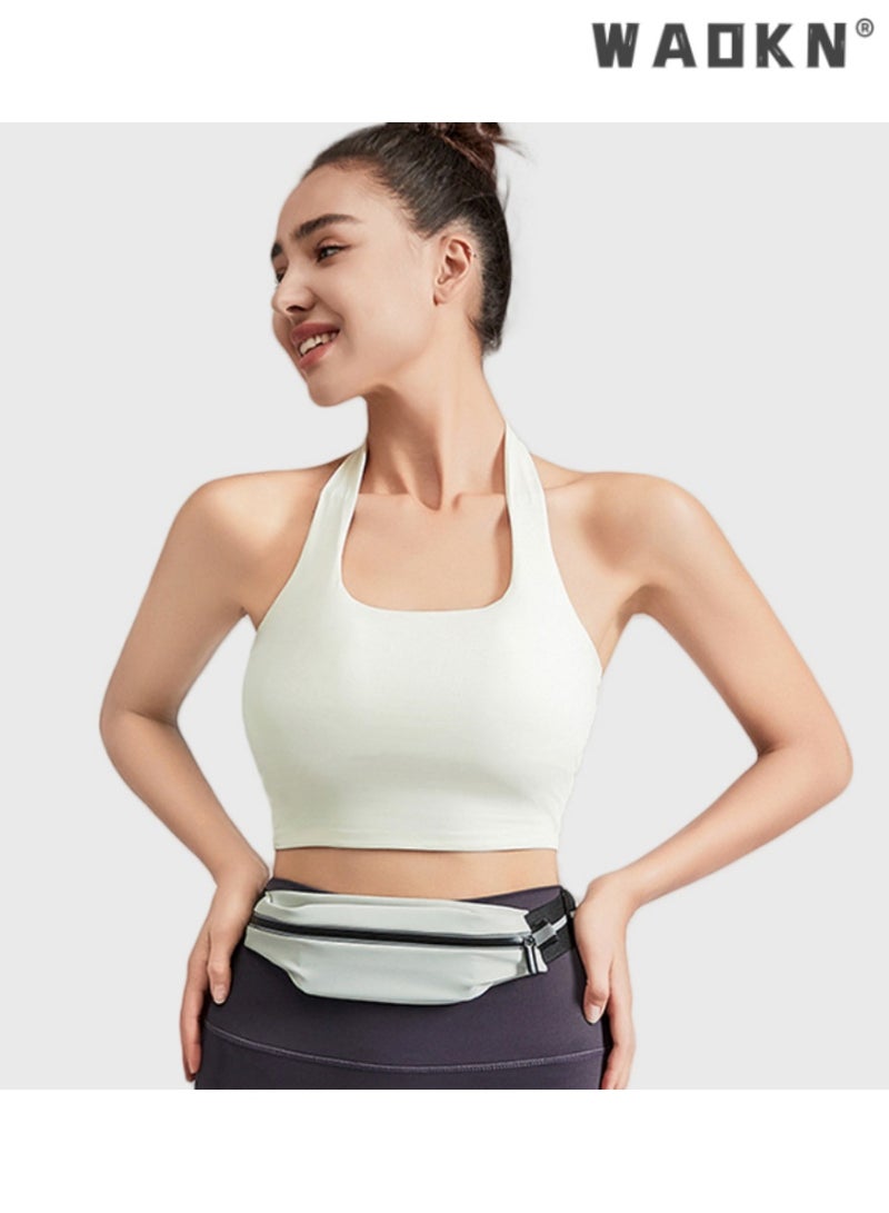 دبليو أيه أو كي أن آمنة وأنيقة تشغيل حقيبة الخصر - للماء ، مضاد للسرقة تصميم , مناسبة لأنّ اللياقة البدنية المتحمسين ، هو ممارسة الأنشطة في الهواء الطلق تخزين الهواتف المحمولة ، سماعات الرأس والضروريات الخيار المثالي - Image 4