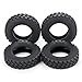 RCHUBAM RCHub 4pcs RC Rubber Tires Wheels Tires for 114 Tamiya Tractor Trucks Trailer RC Car 25mm - Image 4