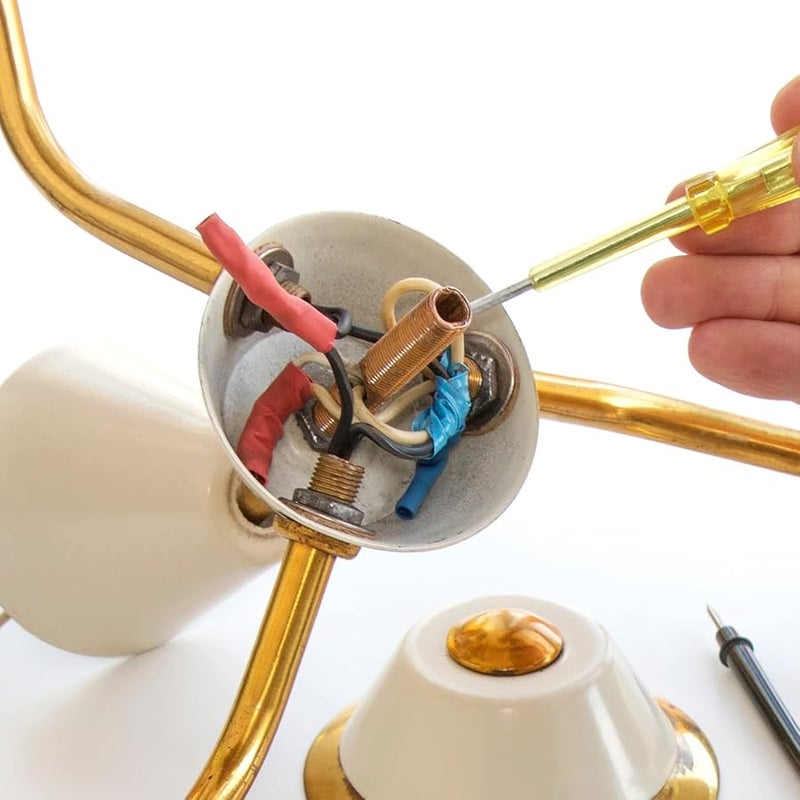 يوكيف 3 حزمة مصباح أنبوب حلمة M10 خيط 39 سم مطلي بالزنك لتركيبات الإضاءة - Image 5