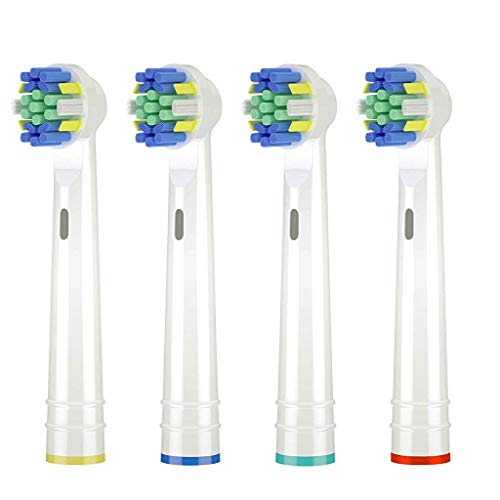 MAYCREATE® Replacement Brush Heads Compatible With Pack of 8 Generic Crossaction Electric Toothbrush Heads, For Oralb Braun Bases (16) - Image 3