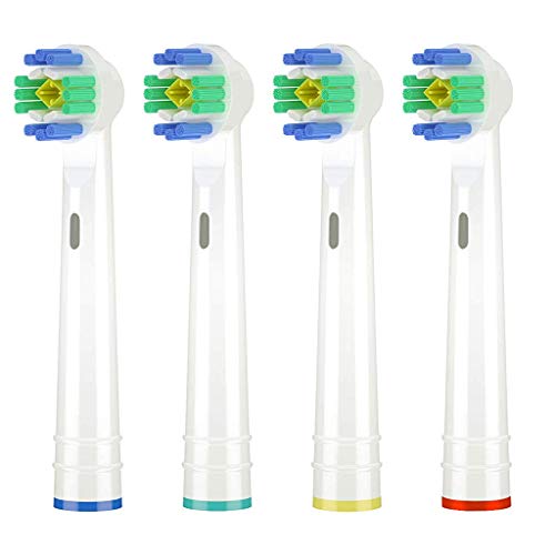 MAYCREATE® Replacement Brush Heads Compatible With Pack of 8 Generic Crossaction Electric Toothbrush Heads, For Oralb Braun Bases (16) - Image 5