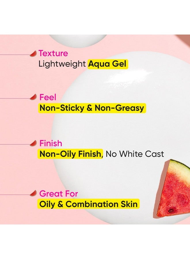 Dot & Key Watermelon Hyaluronic Sunscreen Spf 50 Pa+++| For Oily, Normal & Combination Skin | Uv + Blue Light Protection | Lightweight | No White Cast | Boosts Vitamin D Absorption | 50G… - Image 2