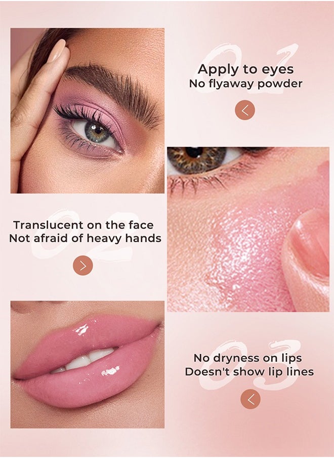Cheek and Lip Balm - Multi Use Natural Glossy Long Lasting Black Magic Color Changing Blush with Temperature for Cheek Lips