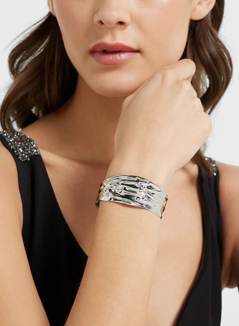 ELLA Molten Cuff Bangle