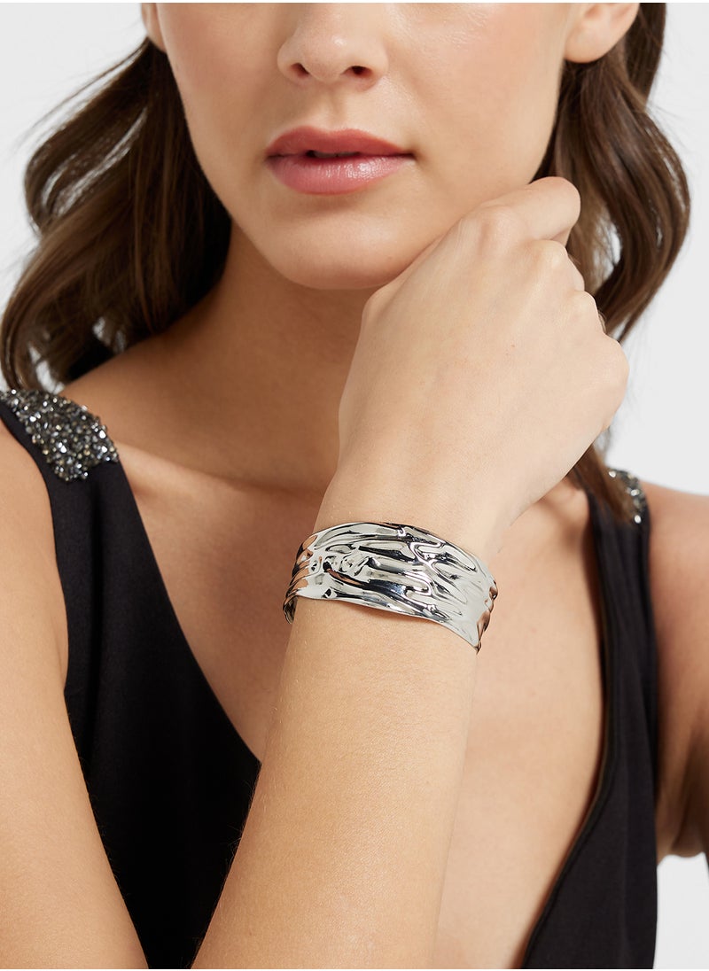 ELLA Molten Cuff Bangle  - Image 4