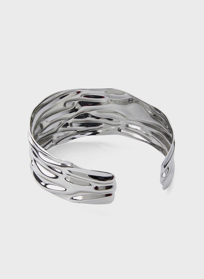 ELLA Molten Cuff Bangle