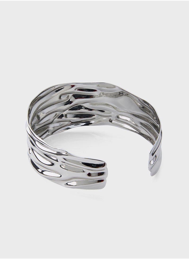 ELLA Molten Cuff Bangle  - Image 3