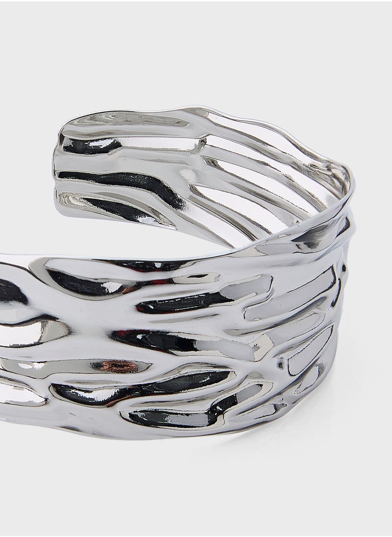 ELLA Molten Cuff Bangle  - Image 2