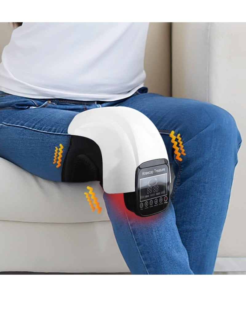فون بلانيت Knee Massager - with Heat Heated Air Massage Knee Physiotherapy Instrument Knee Massage Rehabilitation Pain Relief Leg Massage for Office Home Sport Travel - Image 1