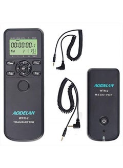 AODELAN Camera Wireless Shutter Release Timer Remote Control for Canon EOS R, RP, Rebel SL2, 250D, 750D, 90D, 80D, 77D, M6 Mark II, 5D Mark IV; Fujifilm X-T3, X-T100; Olympus OM-D E-M1 Mark II  - Image 1