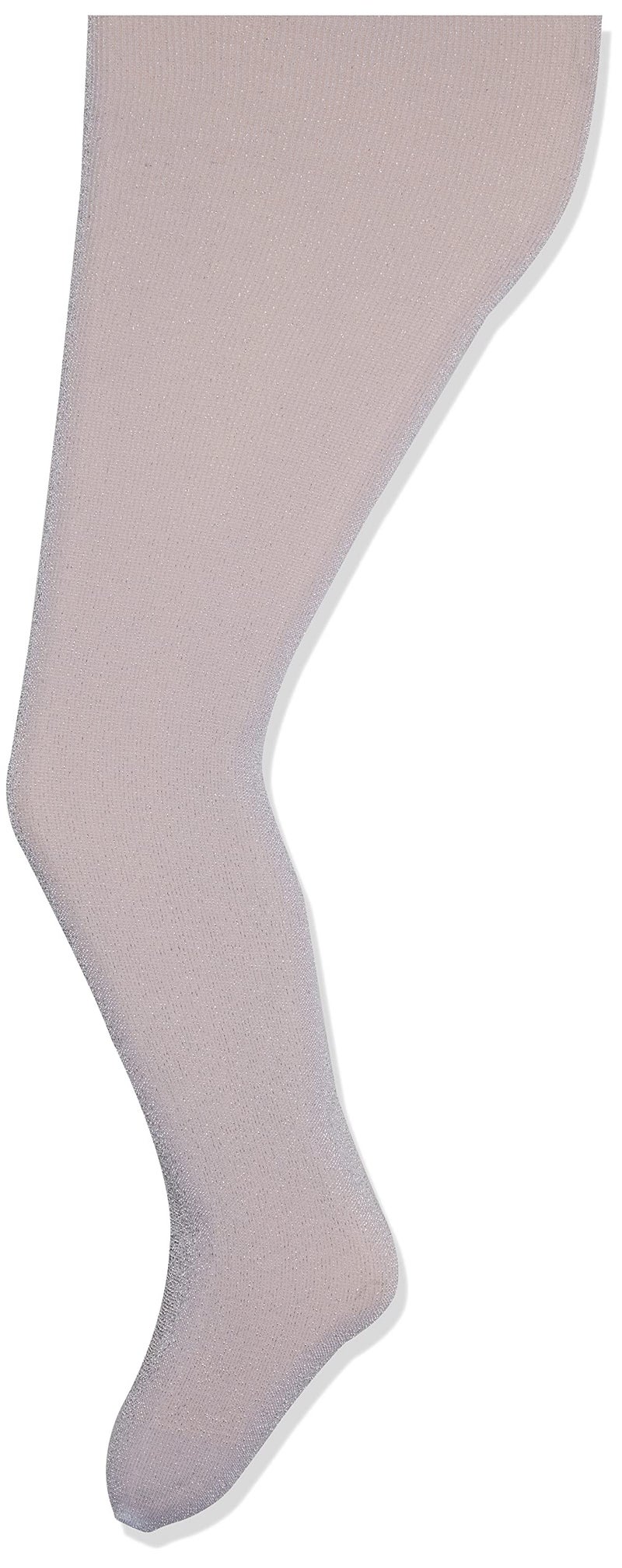 Jefferies Socks Girls 2-6x Sparkly Tights, Silver, 6-8 Years (1556) - Image 5