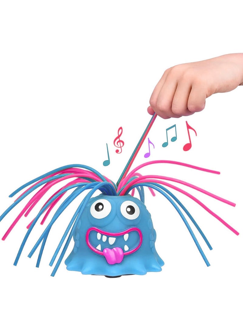 Hair pulling monster can be braided decompression vent toys Puzzle creative venting novelty monster big eyes boy special stress reliever toys  - Image 1