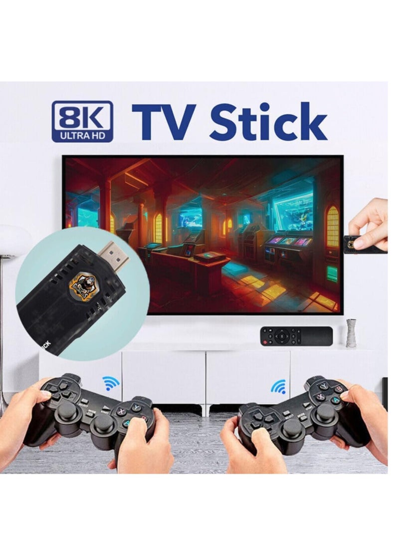 ELTRAZONE 10000Games Installed 8K 4K Video Quad-core Wireless Controller Android TV Box Game Console Retro Game Stick Dual System  - Image 3